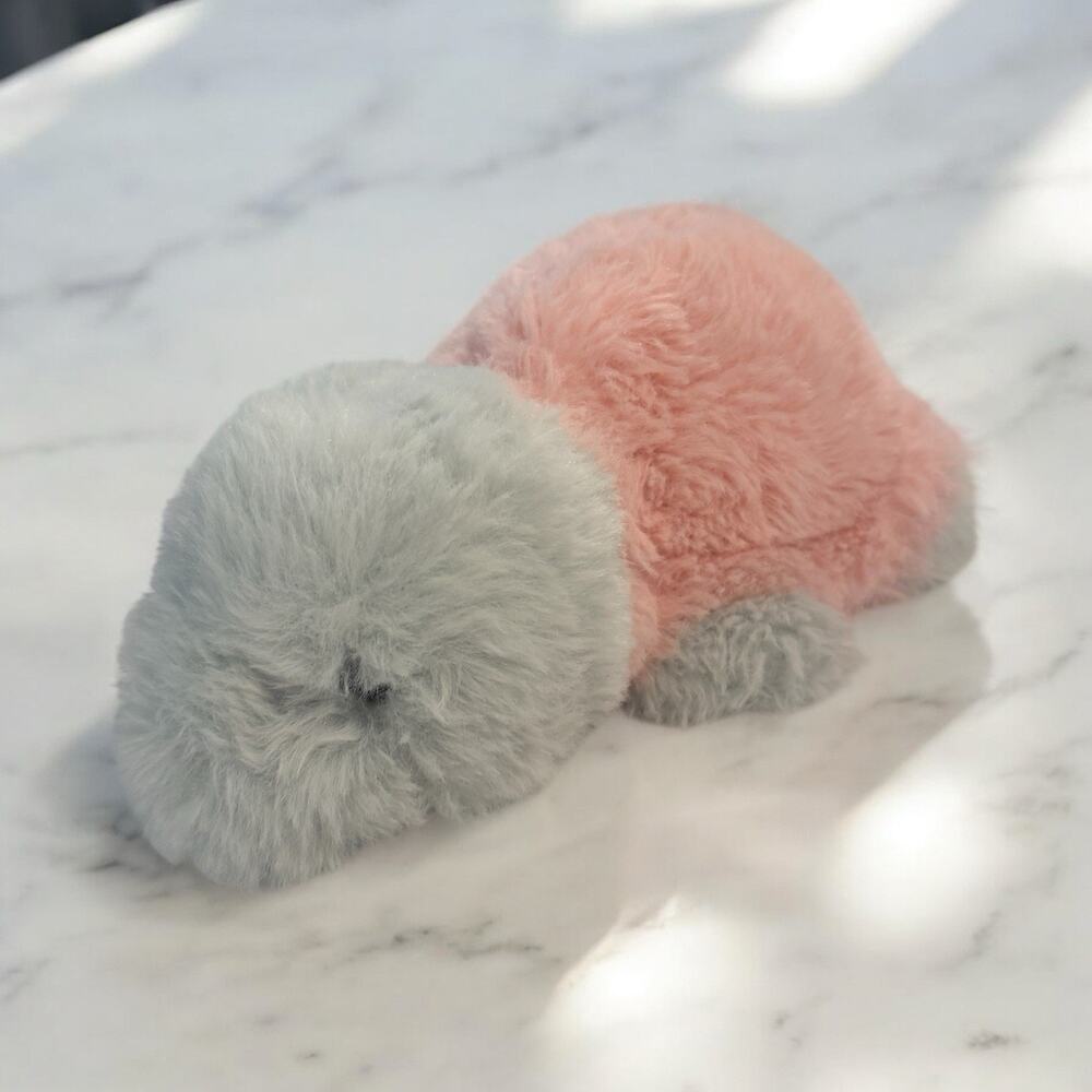 World’s Softest Plush 10” Pink Green Turtle Beverly Hills Teddy Bear